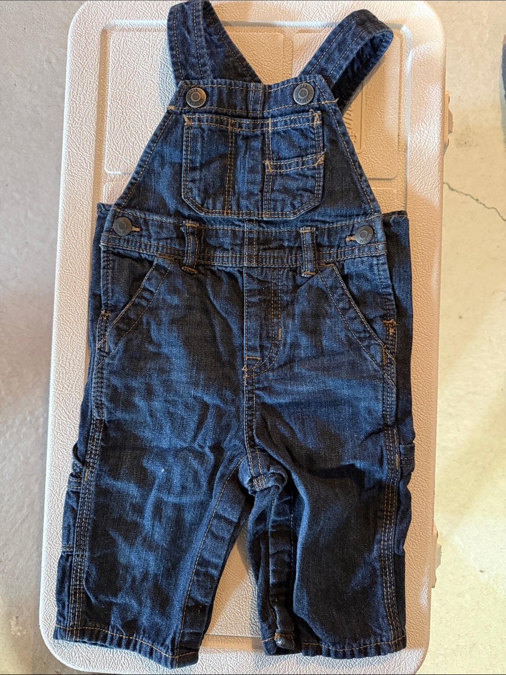 BabyGap Dark Blue Denim Overalls